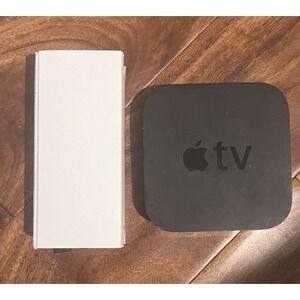 Apple Tv A1427 3rd Generation 1080p HD Media Streamer w/ Power Cable WORKING